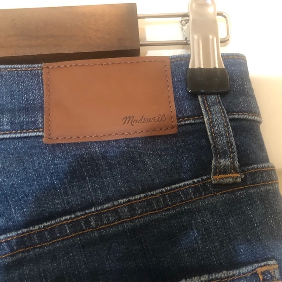 Madewell 9” High Rise Skinny Jeans Raw distressed - Picture 12 of 16
